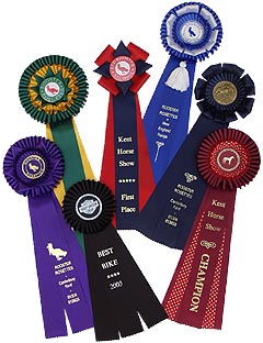 The New England range of rosettes